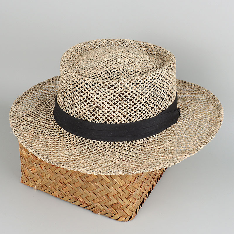 Bucket Hat Straw - 100% grama natural panamá praia chapéu