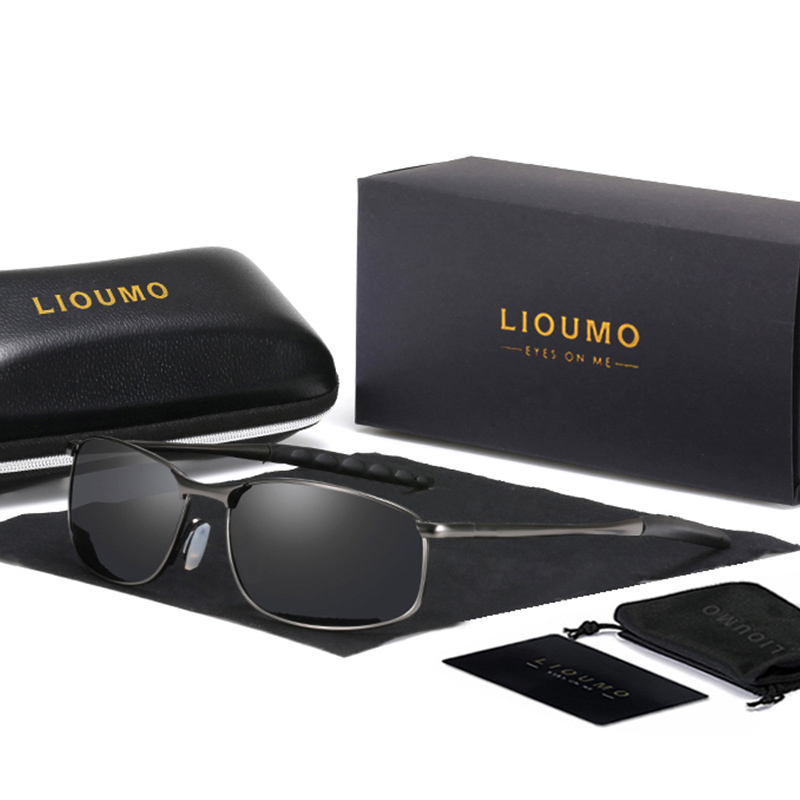 Sunglasses Aviator Polarized - Lioumo-óculos escuros aviador polarizados masculinos e