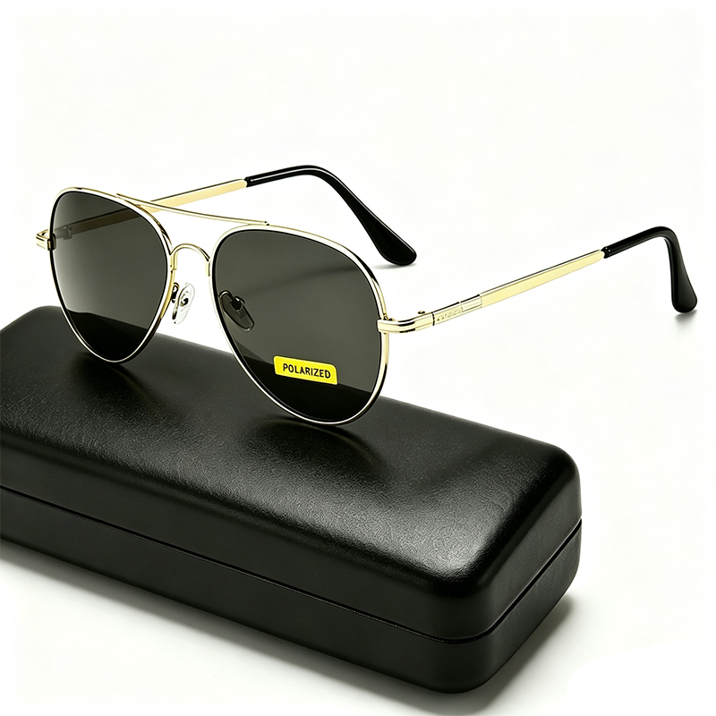 Sunglasses Aviator Polarized - Óculos de sol polarizados clássicos para