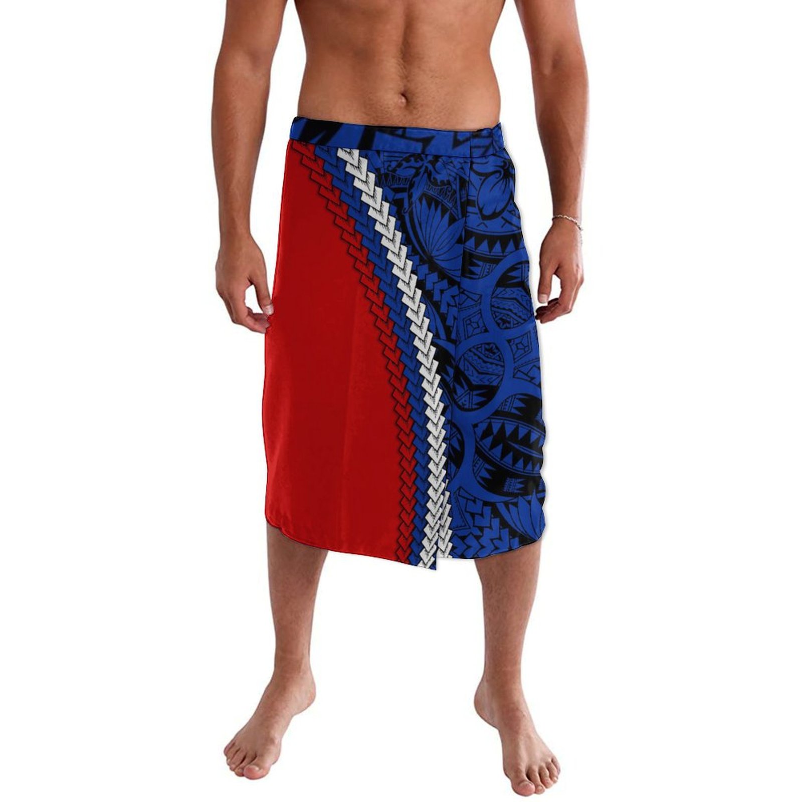 Sarong Men Wrap - Vestido de praia havaiano masculino, avental