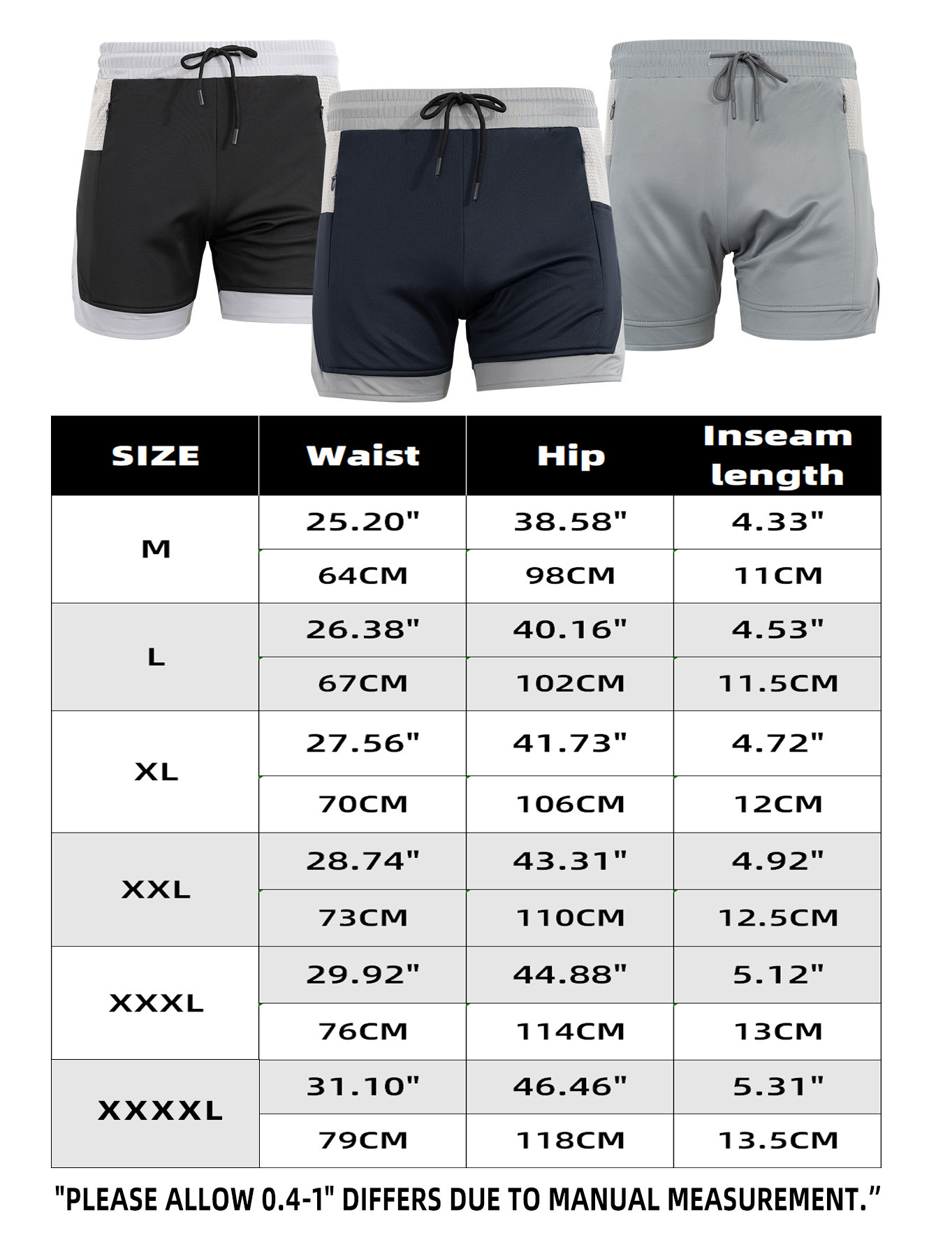 Shorts Esportivos Masculinos d - Swim Trunk Quick Dry avaliação e preço