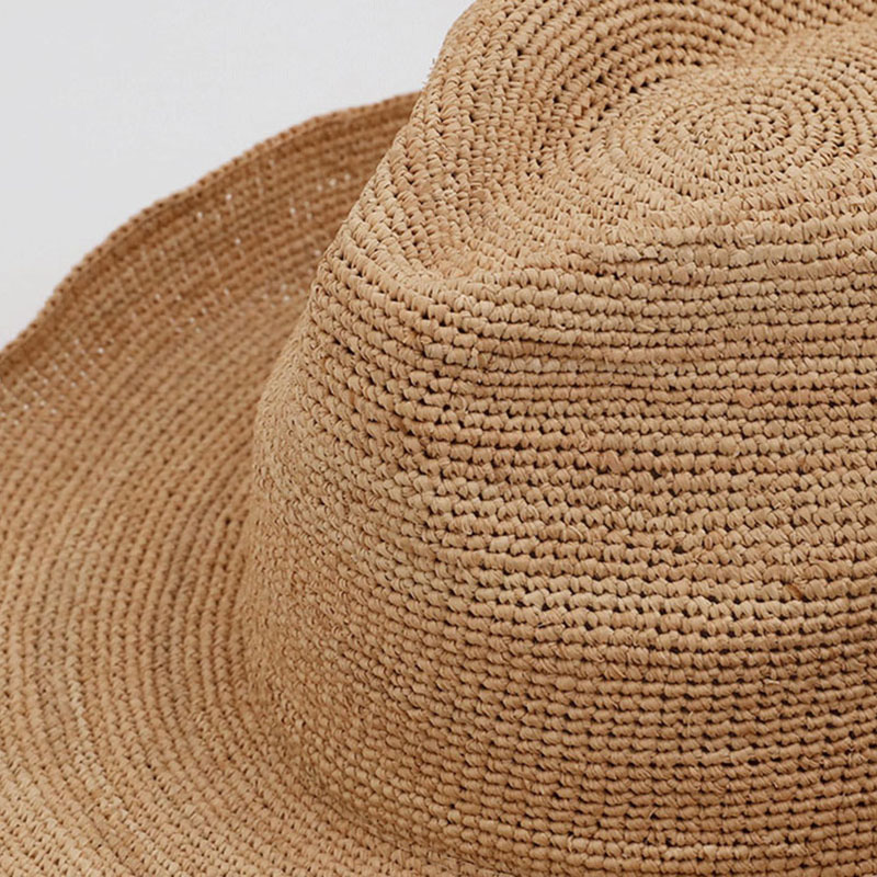 Chapéu de palha de Raffia natu - Bucket Hat Straw avaliação e preço