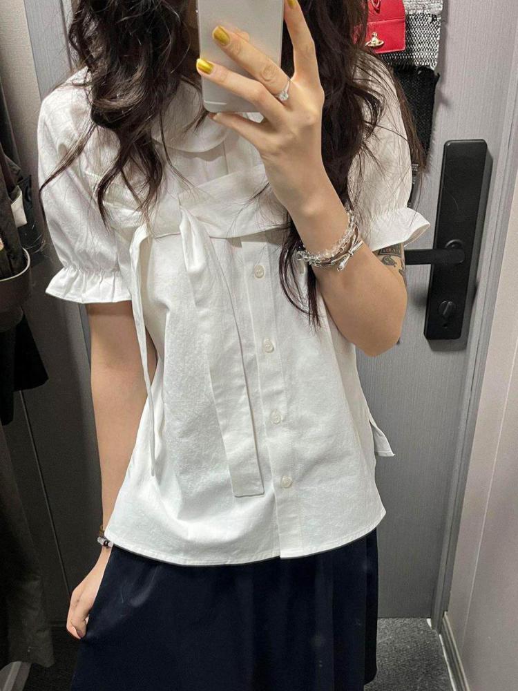 Erwofeina Camisas Femininas Es - Shirt Camp Collar avaliação e preço