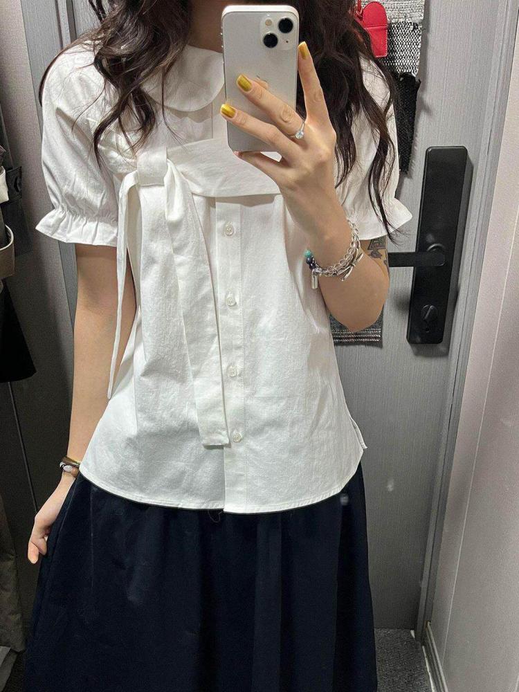 Erwofeina Camisas Femininas Es - Shirt Camp Collar avaliação e preço