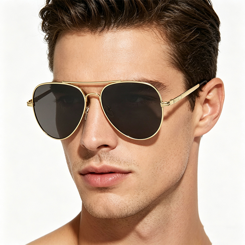 Óculos de sol polarizados clás - Sunglasses Aviator Polarized avaliação e preço