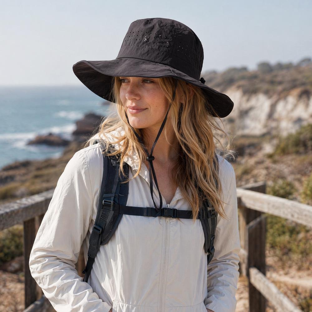 Chapéu de Sol com Aba Larga em - Packable Hat Nylon avaliação e preço
