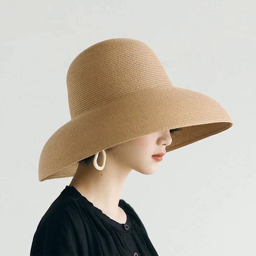 Chapéu de palha de aba larga e - Bucket Hat Straw avaliação e preço