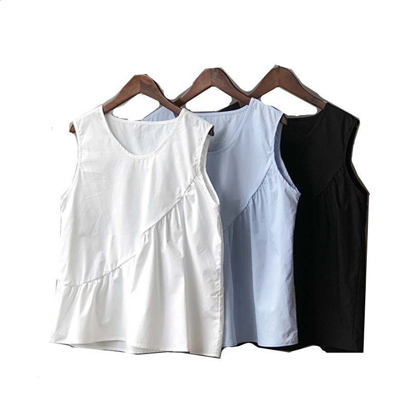 Solto casual feminino algodão  - Shirt Camp Collar avaliação e preço